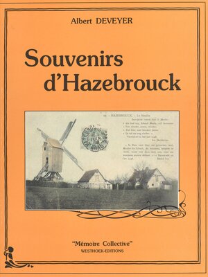 cover image of Souvenirs d'Hazebrouck